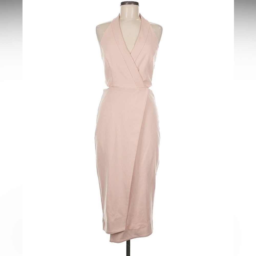 Gorgeous Dramatic Deep V Neck dress by Nicholas